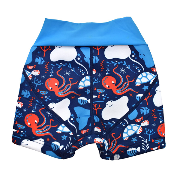 Diaper swim shorts SplashAbout Splash Jammers Under the Sea