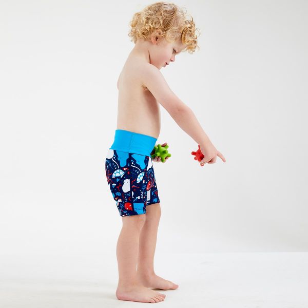 Diaper swim shorts SplashAbout Splash Jammers Under the Sea