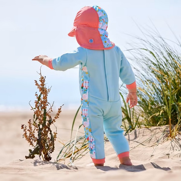 Lined wetsuit for kids and babies SplashAbout Warm In One Little Ducks