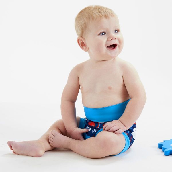 Reusable swim diaper SplashAbout Happy Nappy Under the Sea