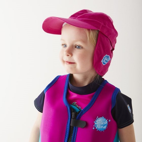 Sun cap for children SplashAbout Pink
