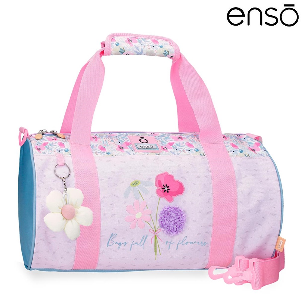 Duffle sports bag for kids Enso Full Of Flowers Duffle sports bag for kids Enso Full Of Flowers