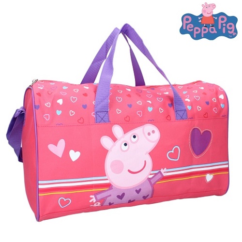 Duffle bag for kids Peppa Pig Endless Fun Sports Bag pink