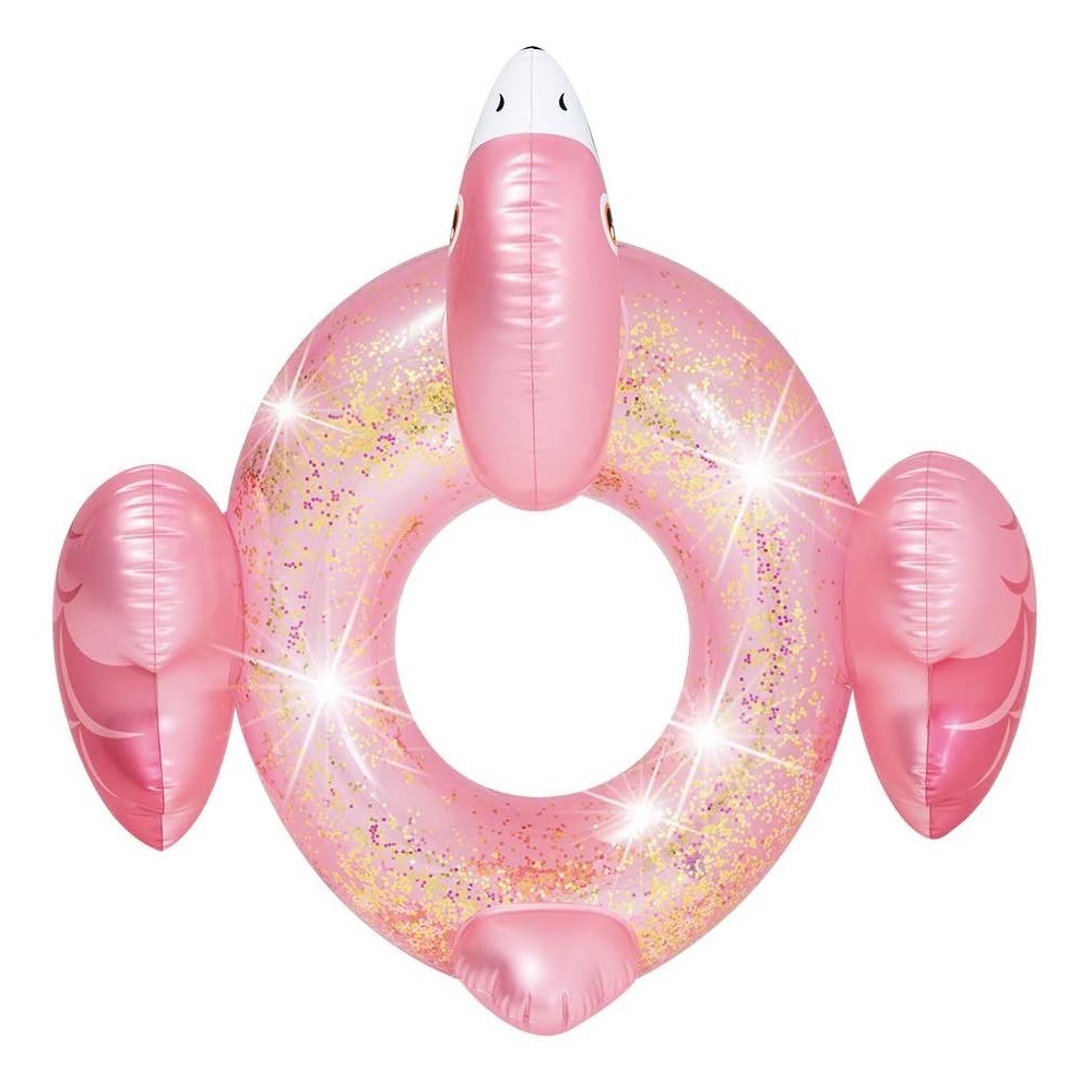 Inflatable swimring XL Intex Flamingo