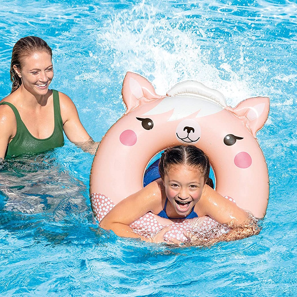 Swim ring for children Intex Animal Pink XL