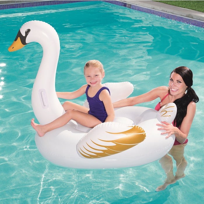 Inflatable pool float Bestway XL Swan