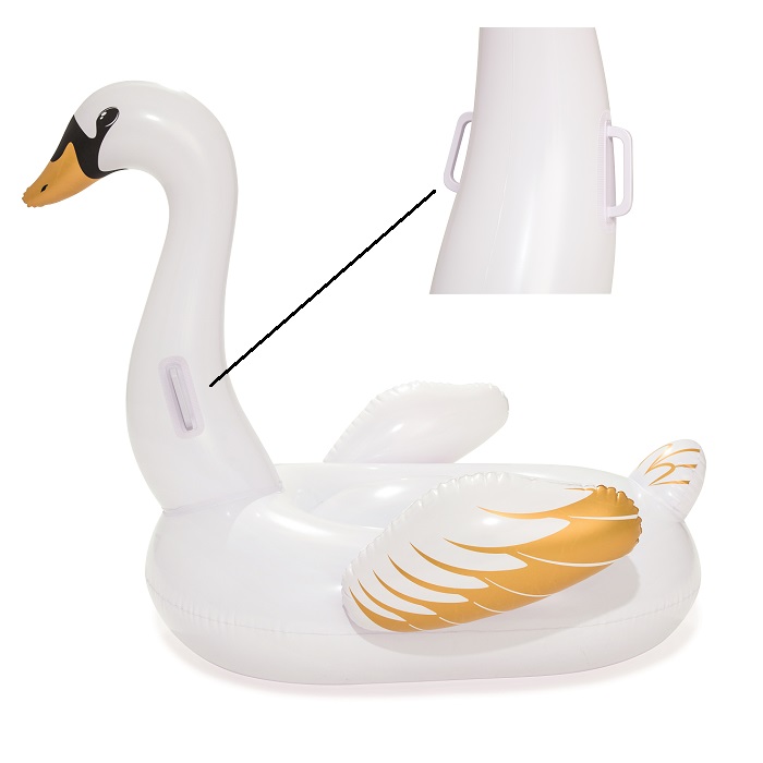 Inflatable pool float Bestway XL Swan