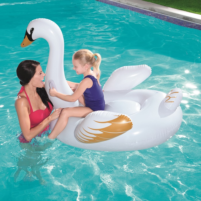 Inflatable pool float Bestway XL Swan