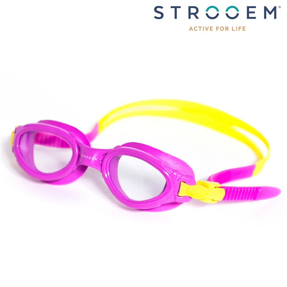 Simglasögon barn Strooem Bright rosa och gula