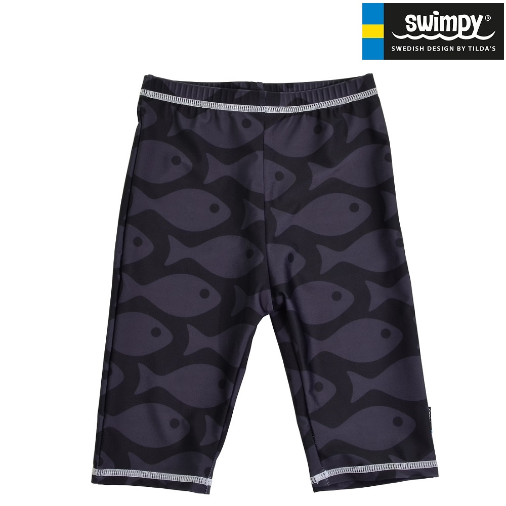 UV swim shorts for children Swimpy Solid Fish