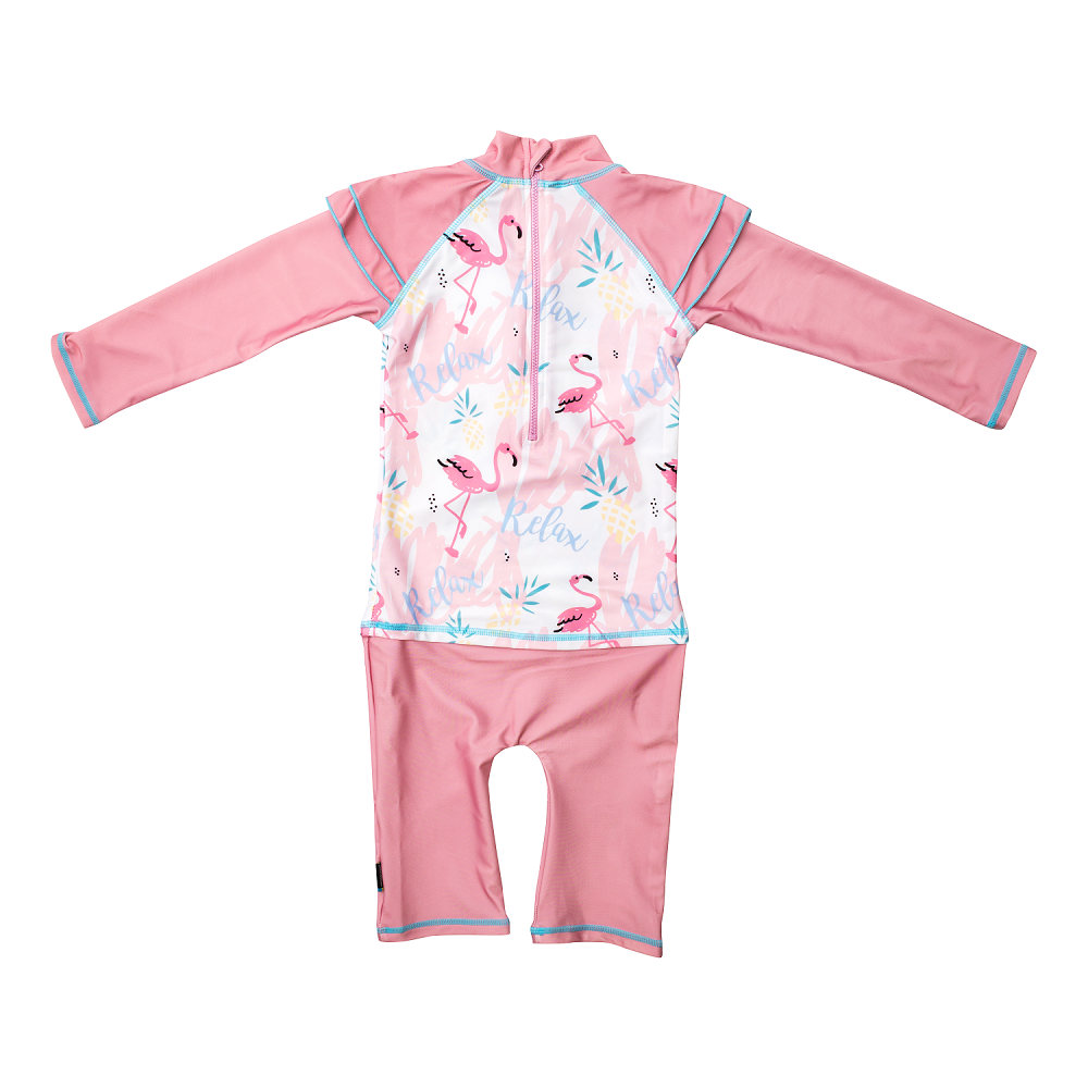 Childrens' UV swim suit Swimpy Flamingo
