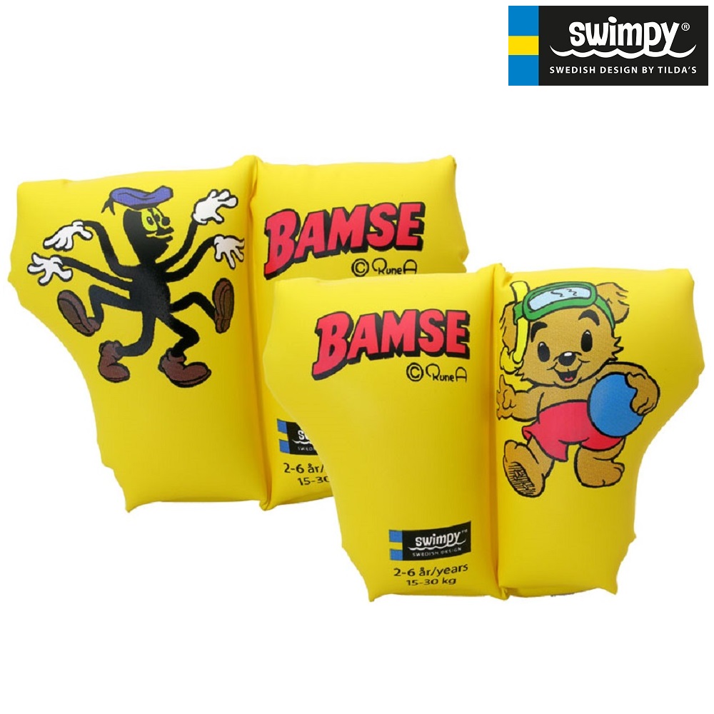 Inflatable swimming armbands Swimpy Bamse 2-6 years
