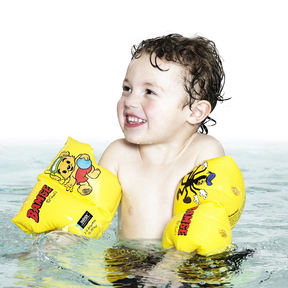 Inflatable swimming armbands Swimpy Bamse 2-6 years