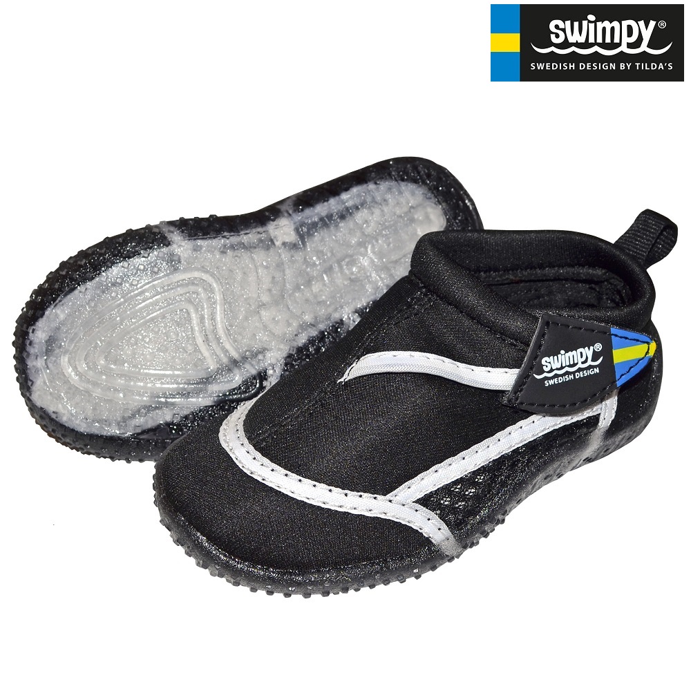 Children's beach and water shoes Swimpy Black