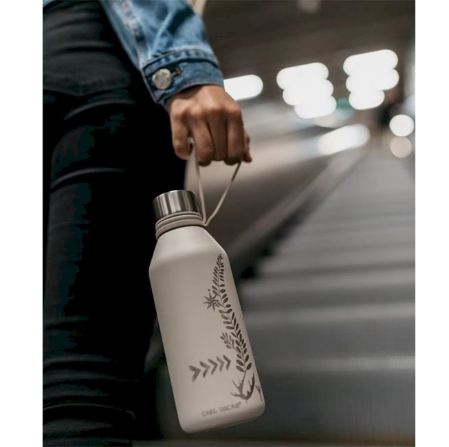 Thermos flask and water bottle Carl Oscar Spirti TempFlask Power