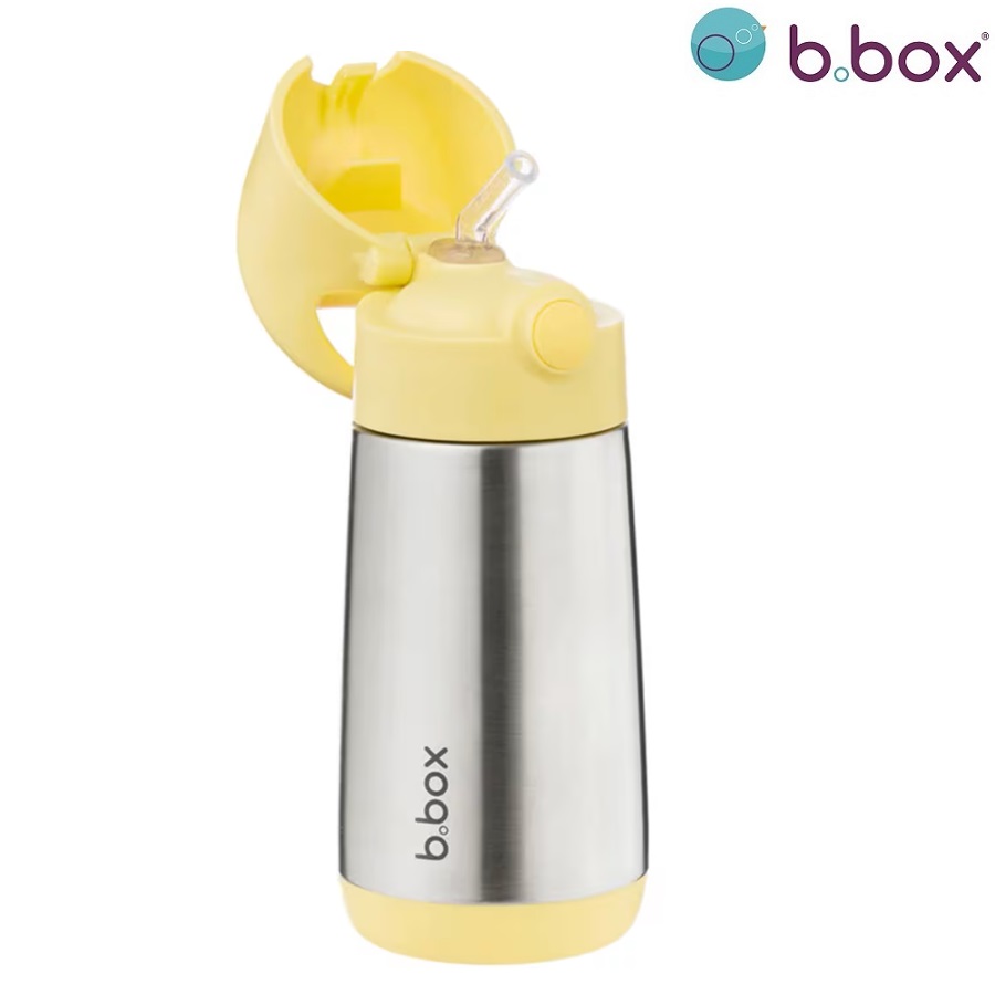 Thermos Flask B.box Insulated Drink Bottle Lemon Twist