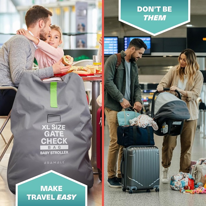 Travel bag for prams Bramble Gate Check XL