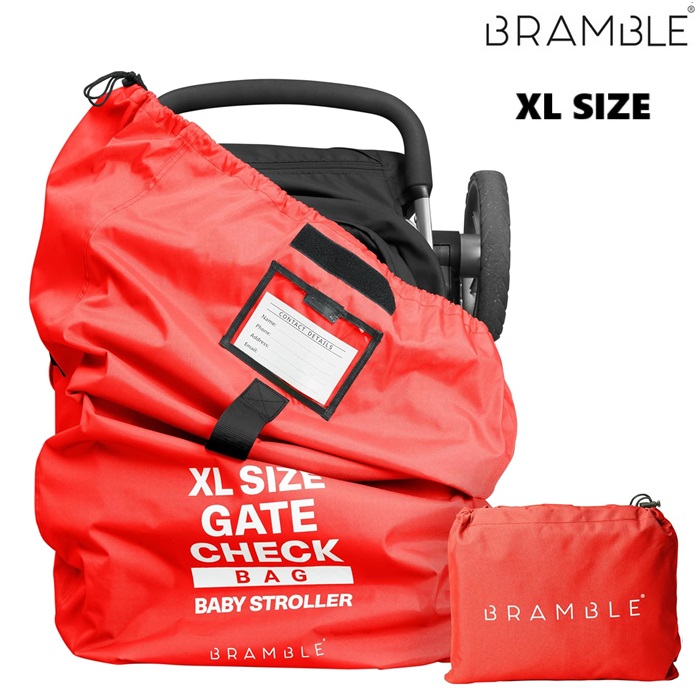 Travel Bag for Strollers - Bramble Pram Transport Bag XL Red