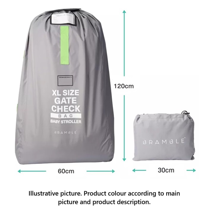 Travel Bag for Strollers - Bramble Pram Transport Bag XL Red