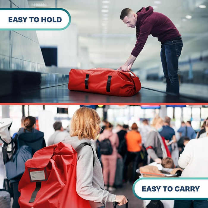 Travel Bag for Strollers - Bramble Pram Transport Bag XL Red