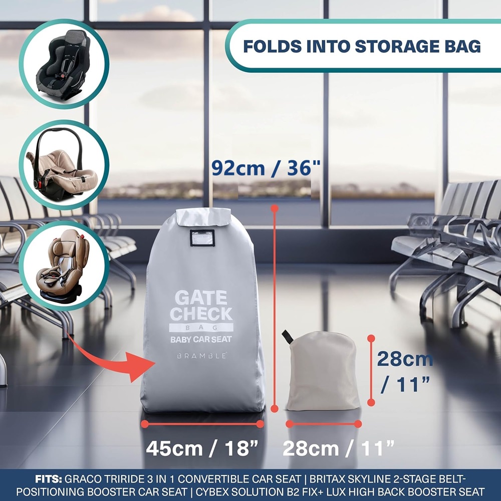 Transtport bag for car seat Bramble Gate Check