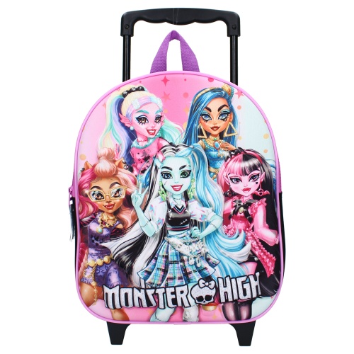 Trolley suitcase for kids Monster High Boo Crew