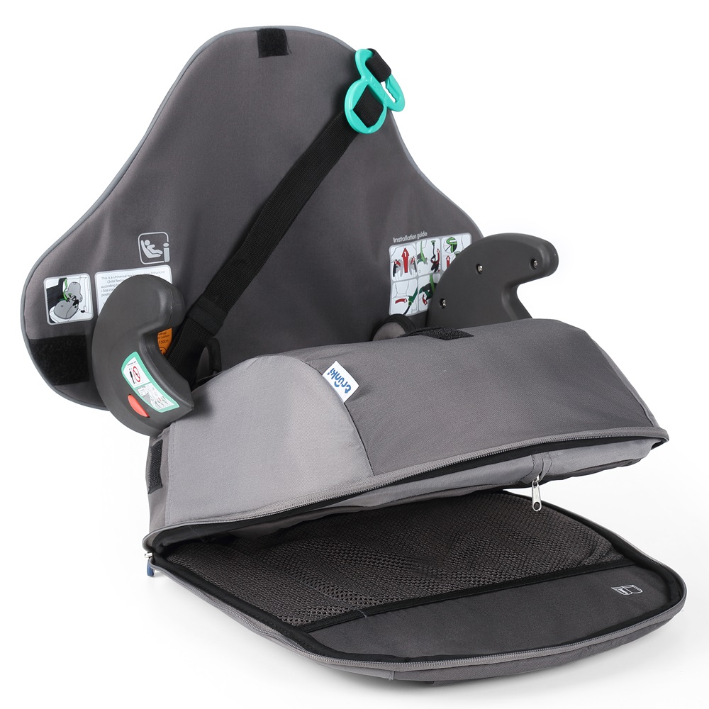 Car Booster Seat Trunki BoostApak 2.0 Grey Car Booster Seat Trunki BoostApak 2.0 Grey