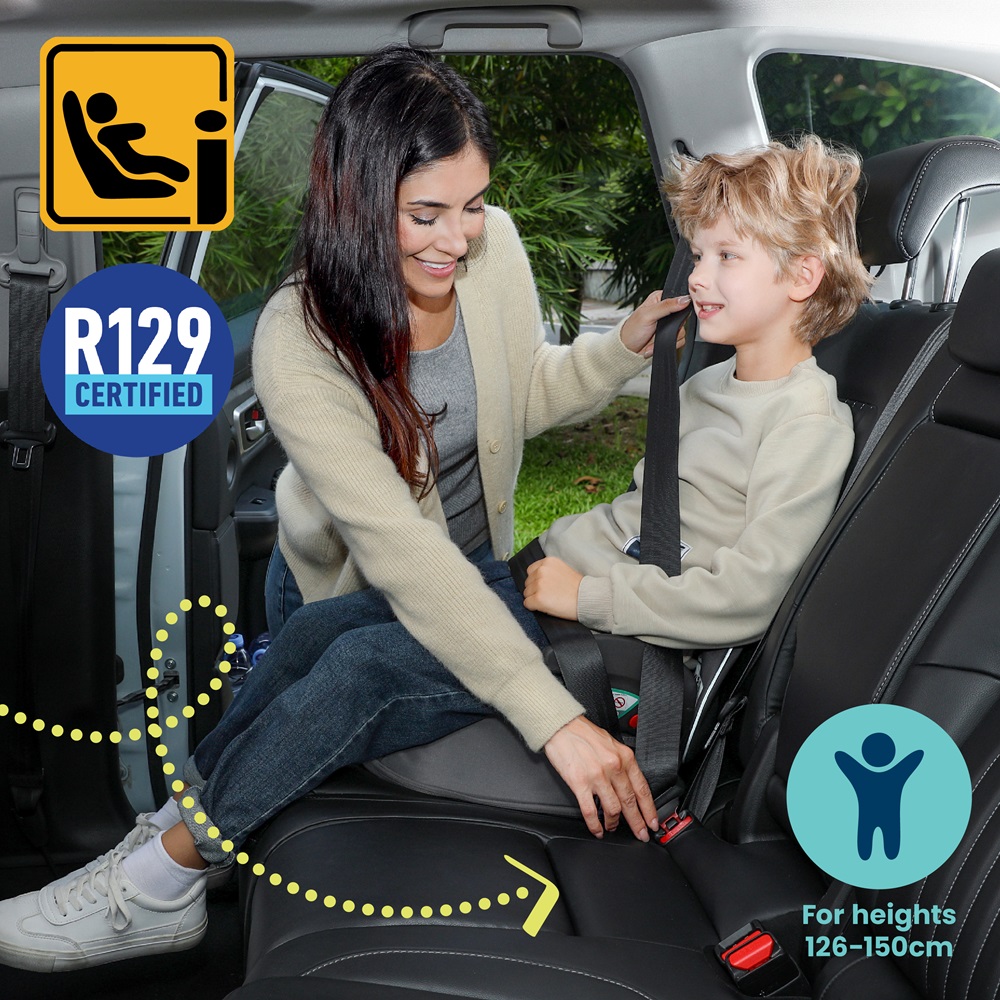 Car Booster Seat Trunki BoostApak 2.0 Grey Car Booster Seat Trunki BoostApak 2.0 Grey