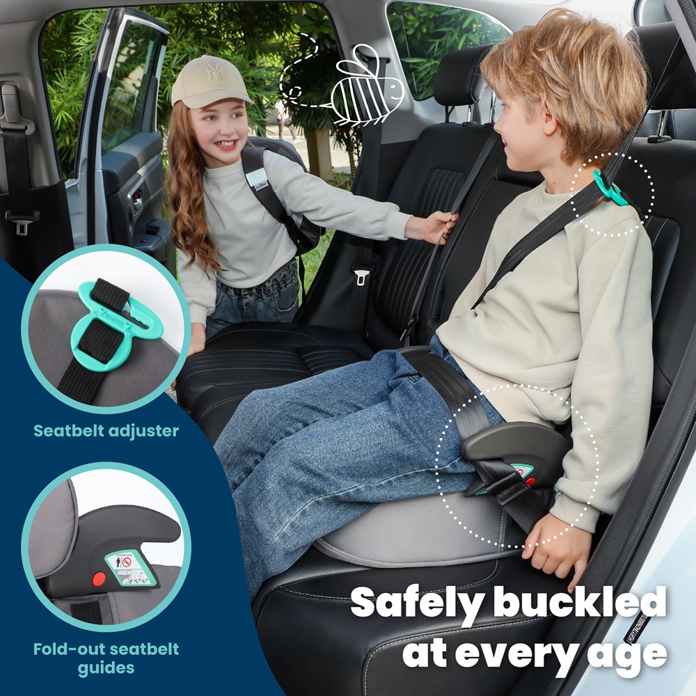 Car Booster Seat Trunki BoostApak 2.0 Grey Car Booster Seat Trunki BoostApak 2.0 Grey