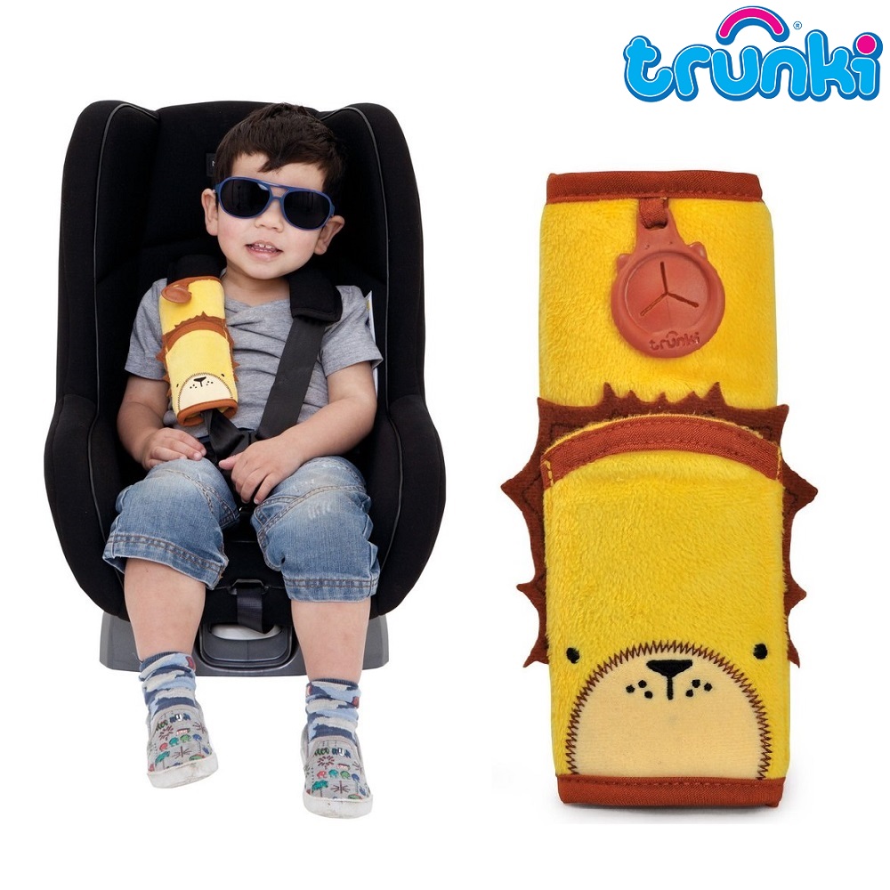 Car seat belt cover Trunki Leeroy Lion