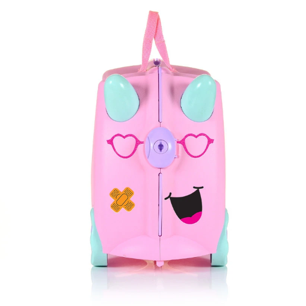 Trunki suitcase with stickers