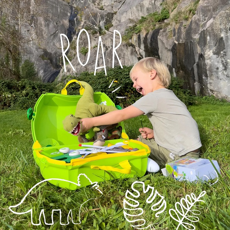 Suitcase for kids Trunki Dudley Dino