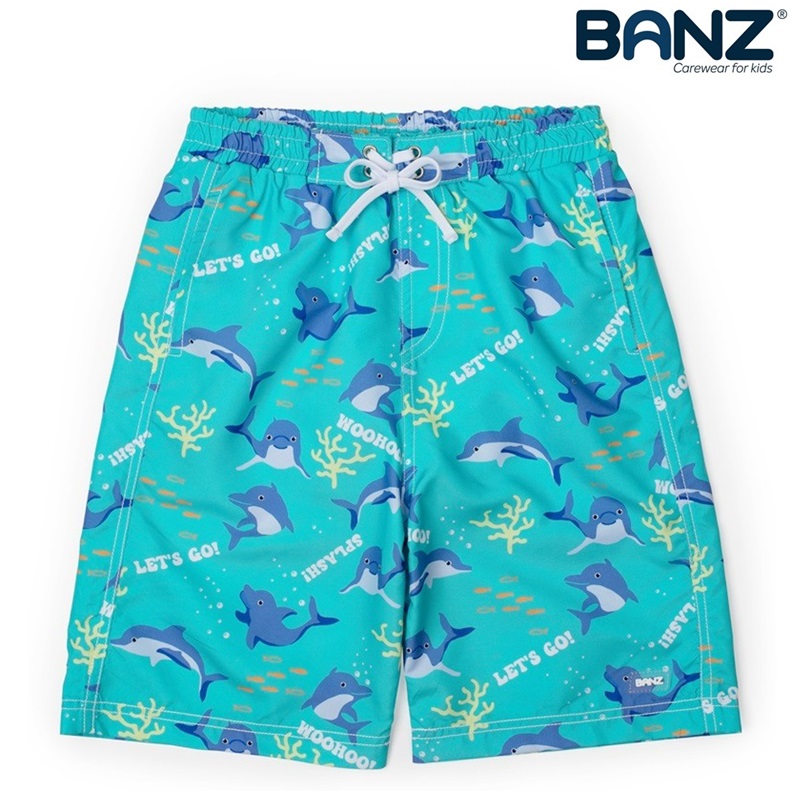 UV Swimming Trunks for Children - Banz Dolphines