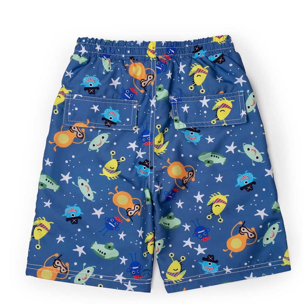 UV Swimming Trunks for Children - Banz Little Monsters