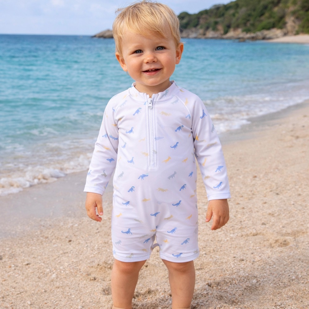 UV Swim Suit for Children - Swim Essentials Dino