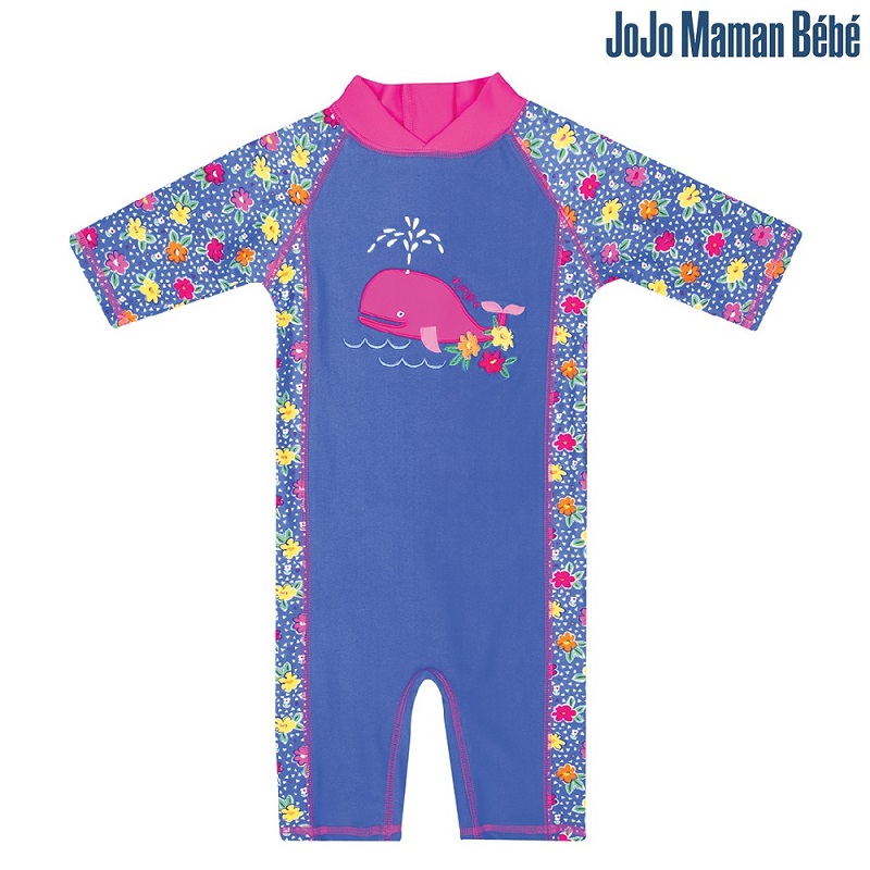 UV swim suit for children Jojo Maman Bebe Primrose Whale