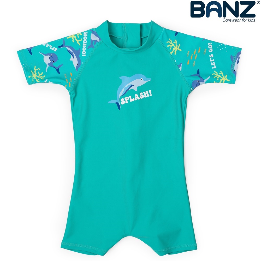 UV Swim Suit for Children - Banz Dolphines