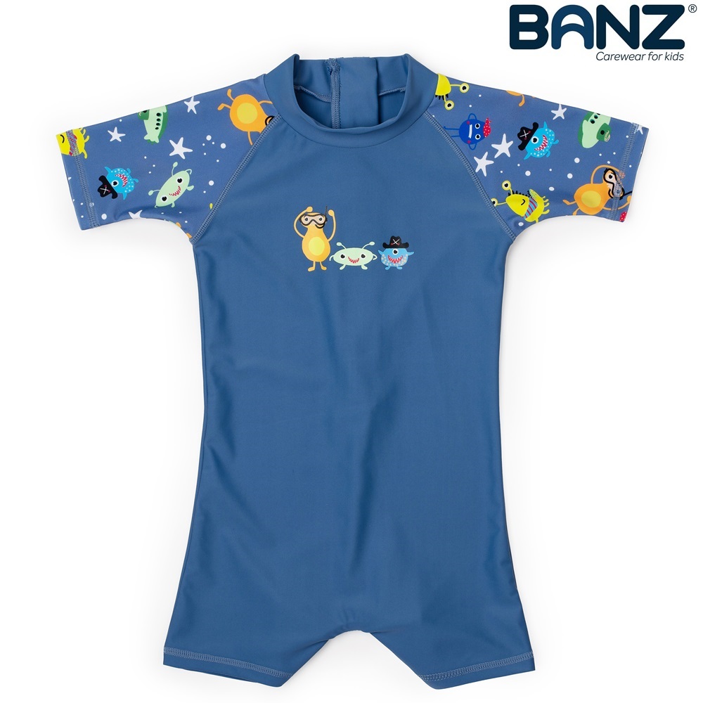 UV Swim Suit for Children - Banz Little Monsters