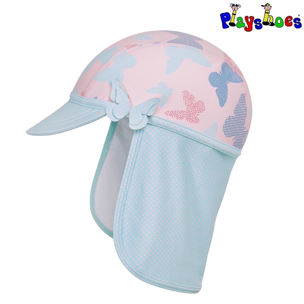 Kids UV sun cap Playshoes Butterfly