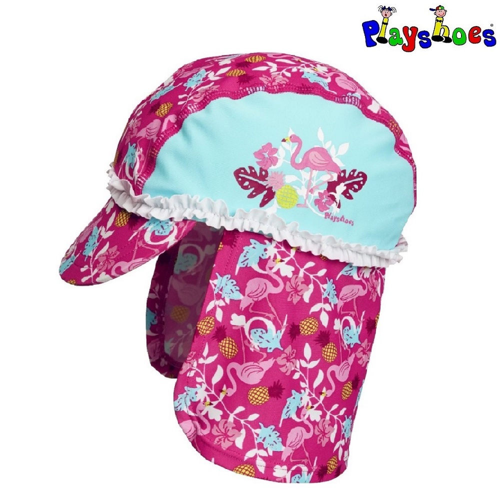 Sun Cap for Children - Playshoes Flamingo