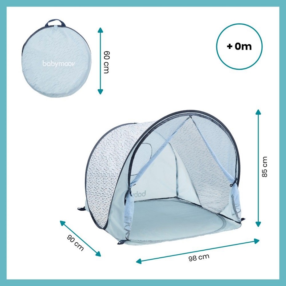 Sun shelter beach tent Babymoov Blue Waves