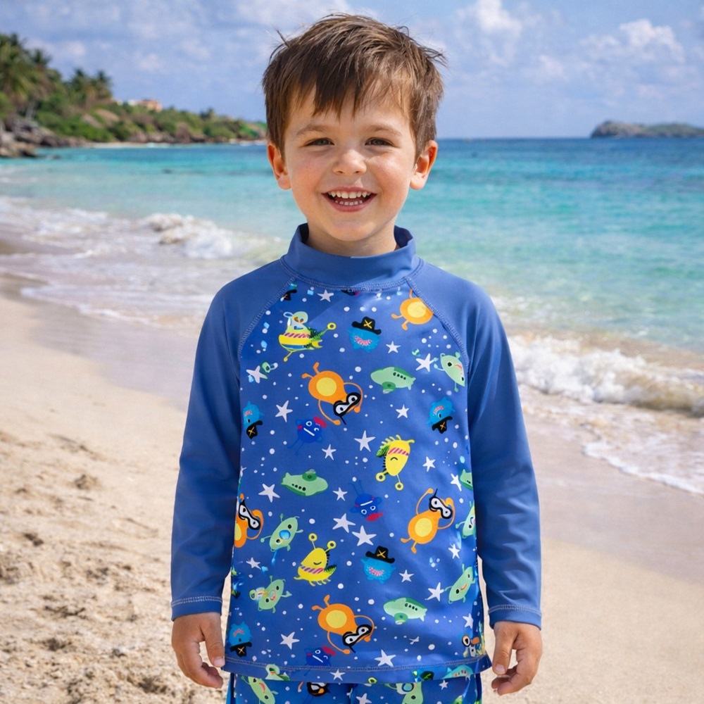 UV Rash Guard for Kids - Banz Little Monsters UV Rash Guard for Kids - Banz Little Monsters