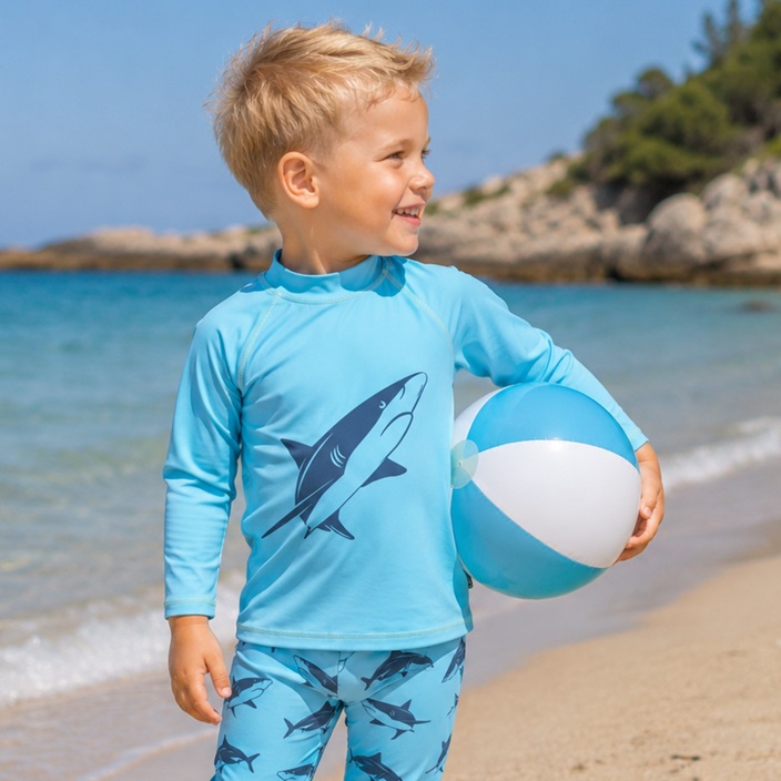 Rash Guard for Children - Swimpy Shark