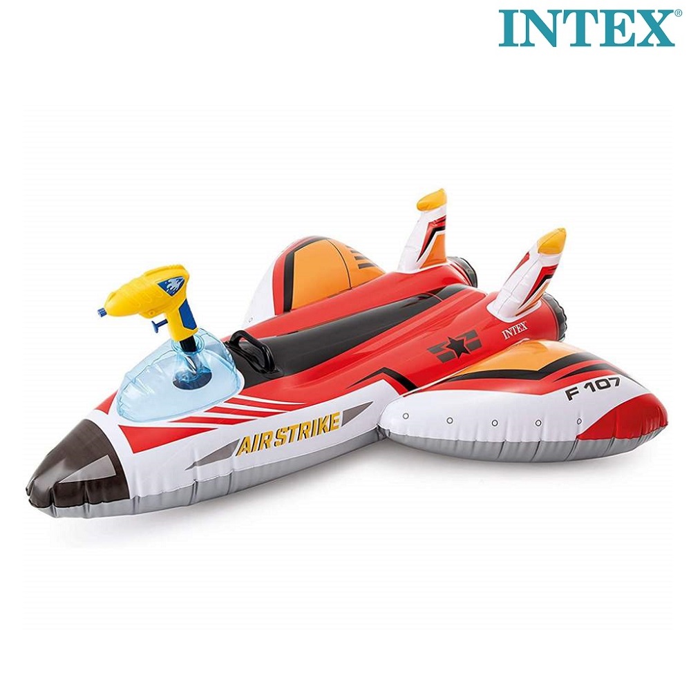 Inflatable pool float Intex Airplane Red