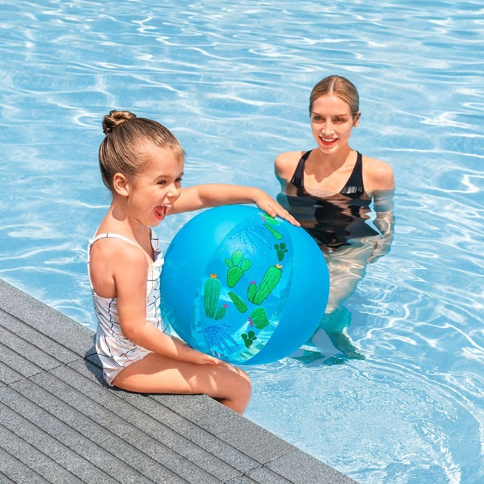 Inflatable Beach Ball - Bestway Designer Blue