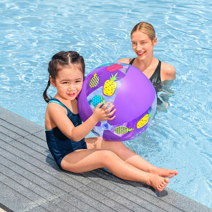 Inflatable Beach Ball - Bestway Designer Purple