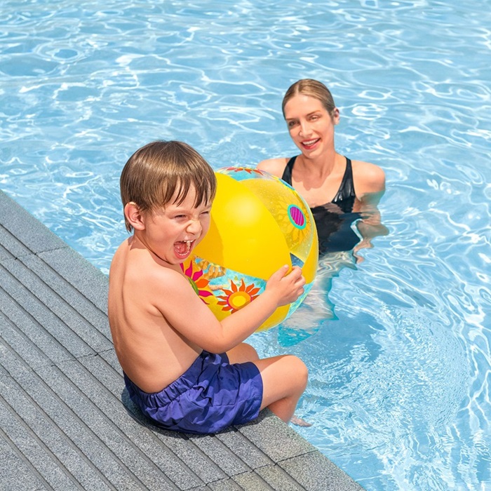Inflatable Beach Ball - Bestway Designer Yellow