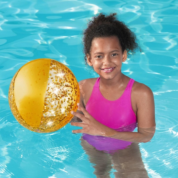 Inflatable beach ball Bestway Glitter Fusion Gold