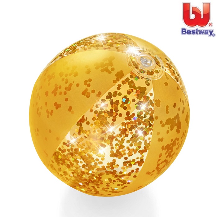 Inflatable beach ball Bestway Glitter Fusion Gold