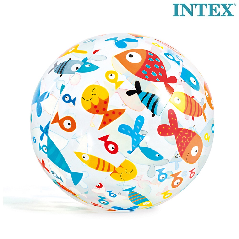 Inflatable beach ball Intex Fish